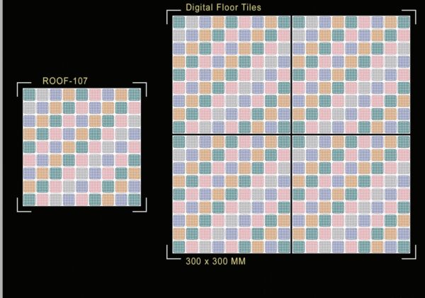 ROOF 107 Digital Floor Tiles